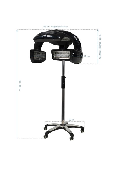 Gabbiano infrazone in piedi 628 nero