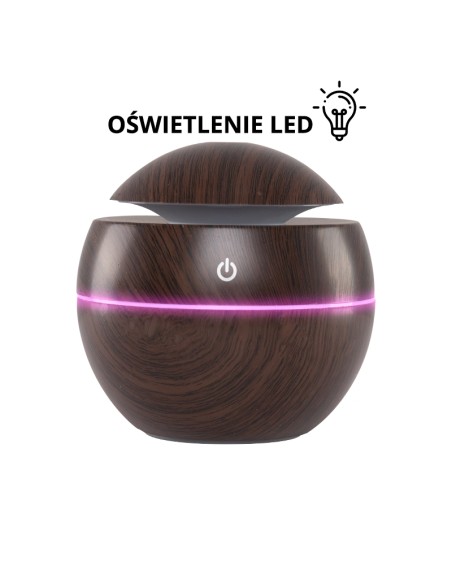 Diffusore di aromi umidificatore spa 16 legno scuro 130 ml