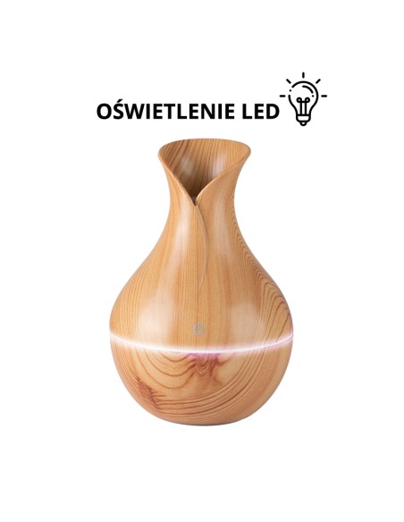 Diffusore di aromi umidificatore spa 17 legno chiaro 130 ml