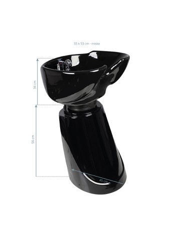 Stazione di lavaggio Gabbiano MT-A3 nero