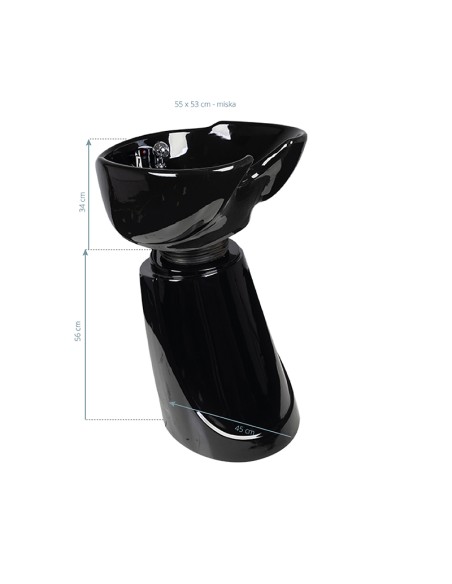 Stazione di lavaggio Gabbiano MT-A3 nero