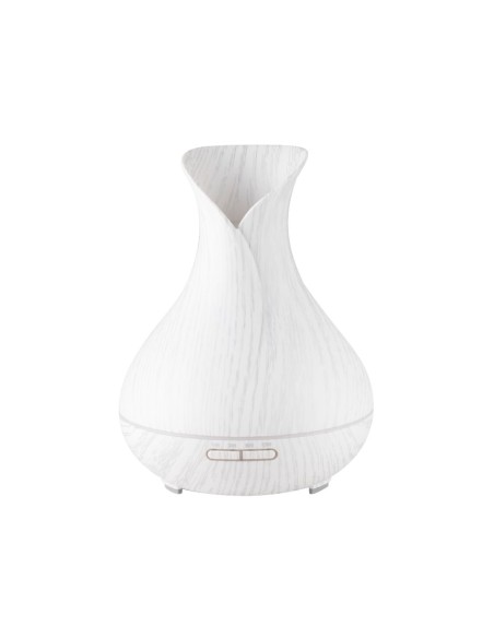 Diffusore di aromi umidificatore spa 15 legno bianco 550 ml + timer