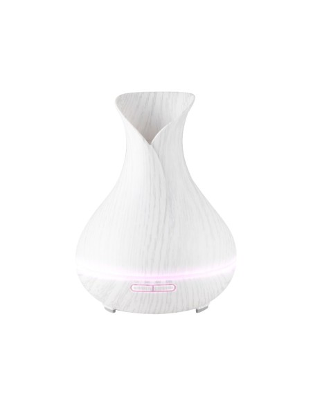 Diffusore di aromi umidificatore spa 15 legno bianco 550 ml + timer