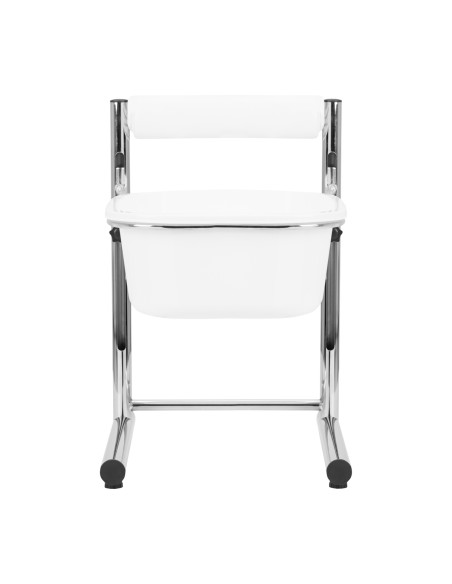 Piatto doccia pedicure regolabile in altezza cromo