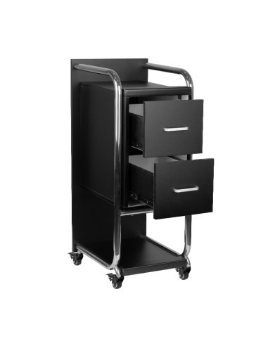 Gabbiano assistente parrucchiere Solo argento nero