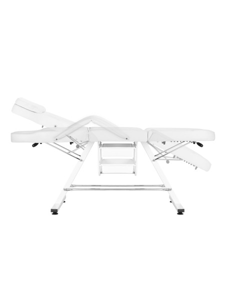 Sedia cosmetica Sillon con vassoio bianco