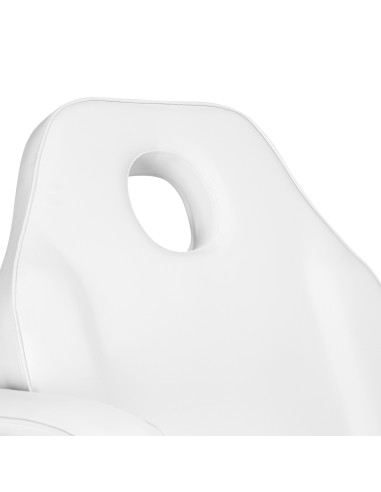 Sedia cosmetica Sillon con vassoio bianco