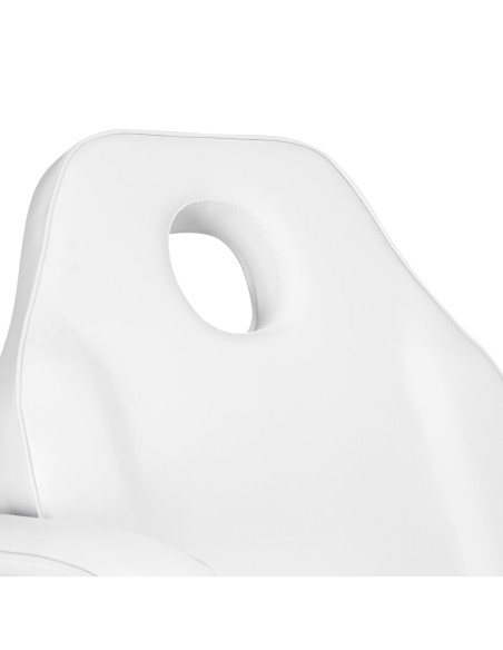 Sedia cosmetica Sillon con vassoio bianco