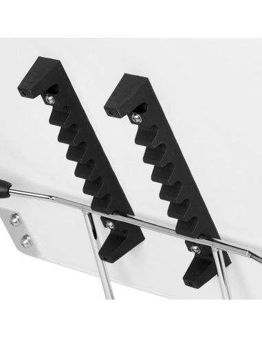 Sedia cosmetica Sillon con vassoio bianco