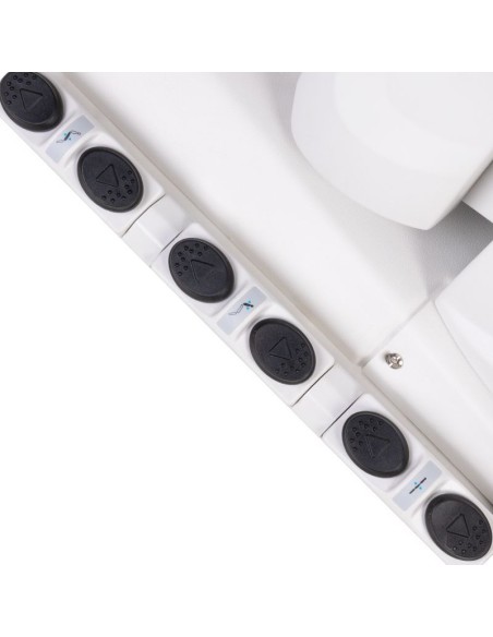 Azzurro 708B Esclusiva poltrona cosmetica a 4 motori riscaldata