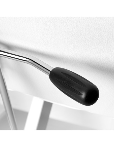 Sedia cosmetica Sillon con vassoio bianco