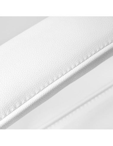 Sedia cosmetica Sillon con vassoio bianco