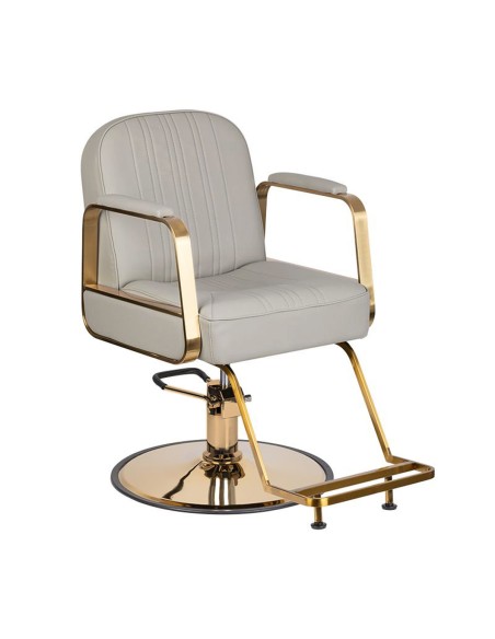 Poltrona per parrucchieri Gabbiano Acri oro - beige