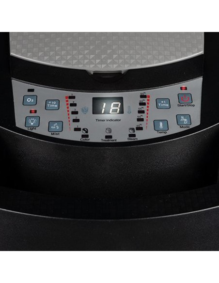 Gabbiano sauna per parrucchieri sospesa 408D grigio con ozono attivo