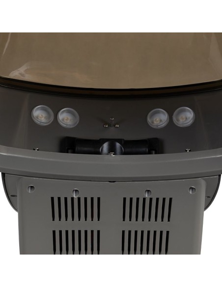 Gabbiano sauna per parrucchieri sospesa 408D grigio con ozono attivo