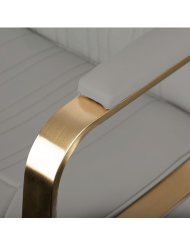 Poltrona per parrucchieri Gabbiano Acri oro -...