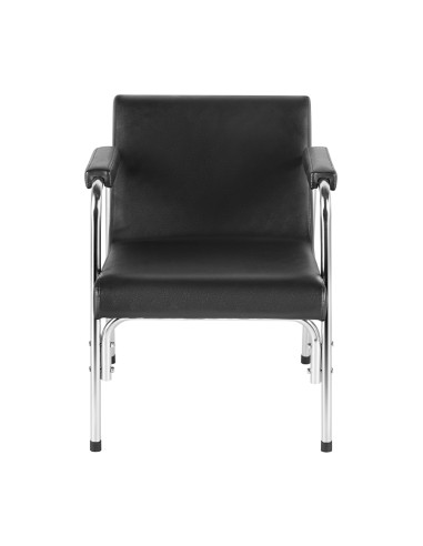 Poltrona da parrucchiere Gabbiano nera