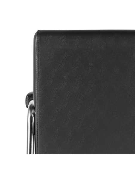 Poltrona da parrucchiere Gabbiano nera