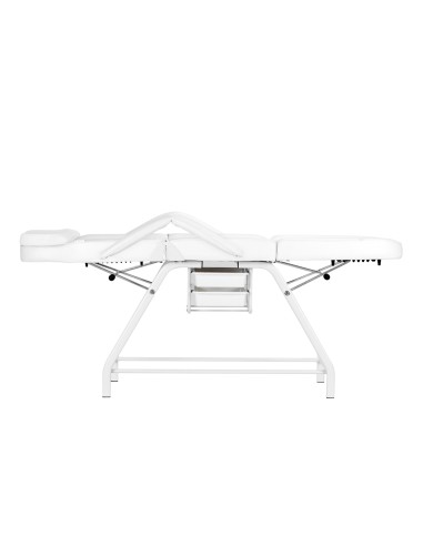 Poltrona cosmetica 557A con vassoi bianchi