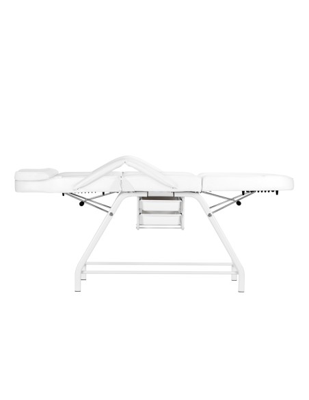 Poltrona cosmetica 557A con vassoi bianchi