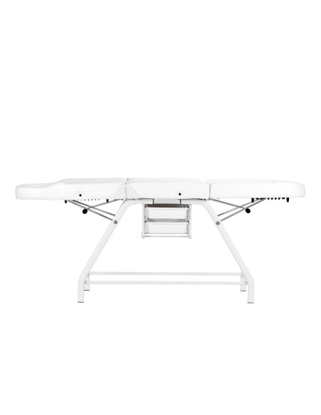 Poltrona cosmetica 557A con vassoi bianchi