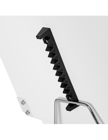 Poltrona cosmetica 557A con vassoi bianchi