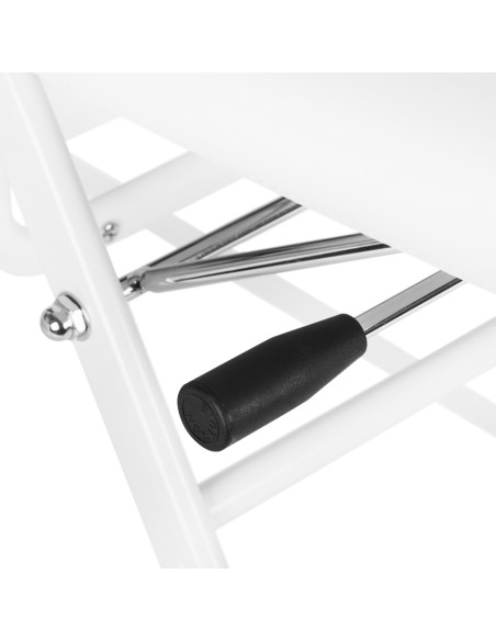 Poltrona cosmetica 557A con vassoi bianchi