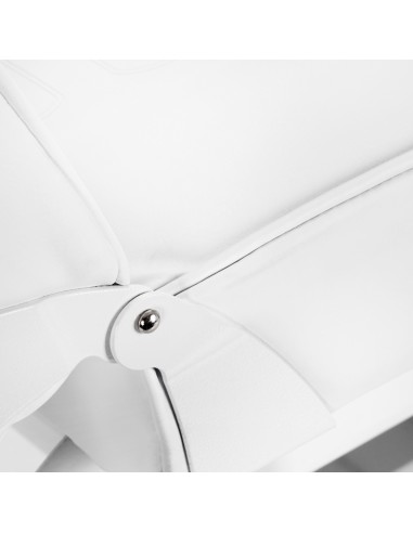 Poltrona cosmetica 557A con vassoi bianchi