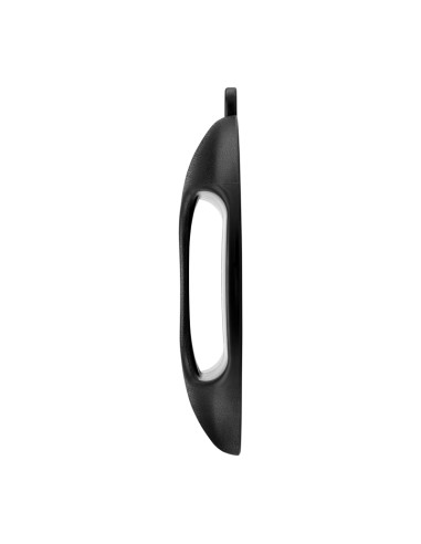 Specchio per barbiere Q-29 rotondo nero