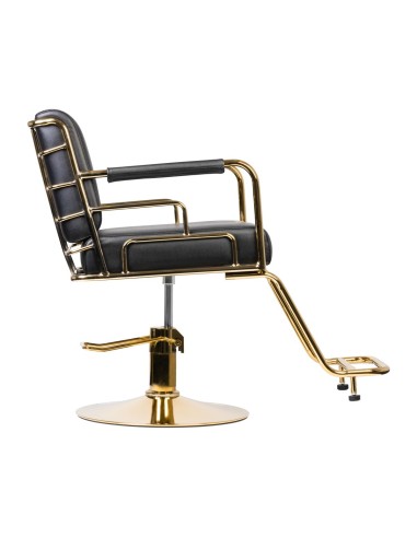 Poltrona per parrucchieri Gabbiano Prato oro -...