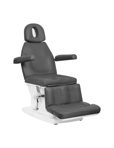 Sedia cosmetica per podologia elettr. Kate 4 siln. grigio