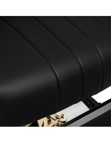 Gabbiano sedia da barbiere Livio nero