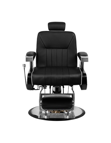 Gabbiano sedia da barbiere Livio nero