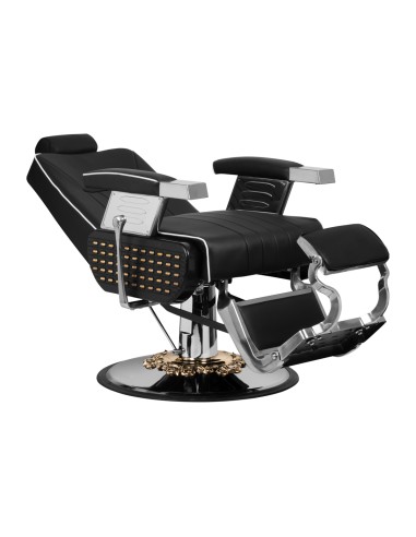 Gabbiano sedia da barbiere Livio nero