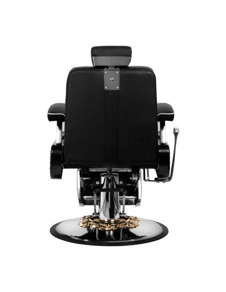 Gabbiano sedia da barbiere Livio nero