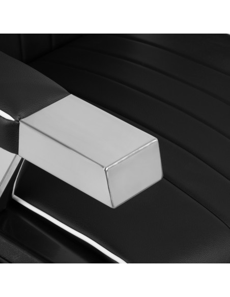 Gabbiano sedia da barbiere Livio nero