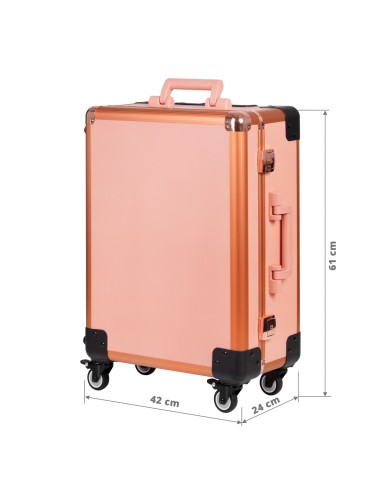 Supporto portatile a baule T-27 oro rosa