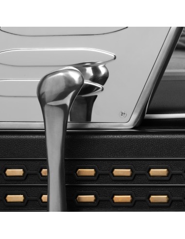 Gabbiano sedia da barbiere Livio nero