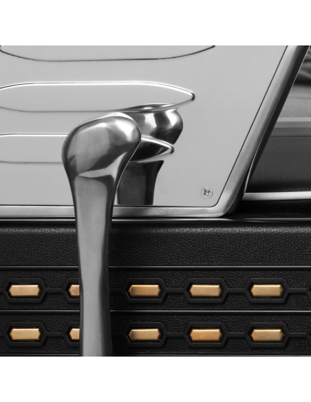 Gabbiano sedia da barbiere Livio nero