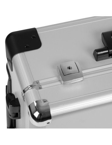 Supporto portatile a baule T-27 argento