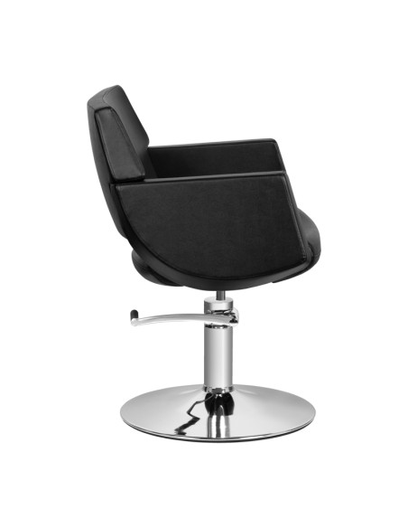 Gabbiano sedia da parrucchiere Santiago nero
