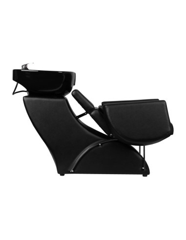 Gabbiano lavabo per parrucchiere Santiago nero