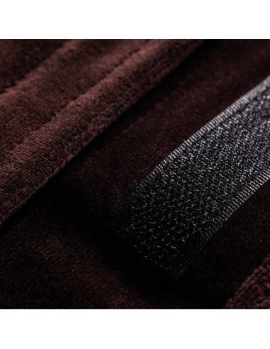 Archetto cosmetico in velluto marrone