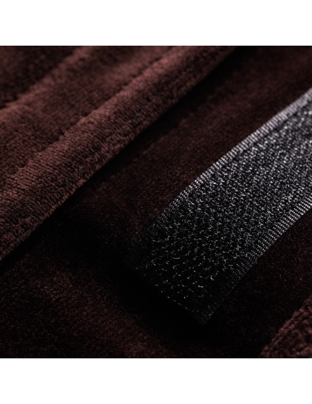 Archetto cosmetico in velluto marrone