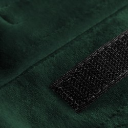 Banda cosmetica in velluto verde 2