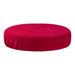 Copri sgabello in velluto fucsia