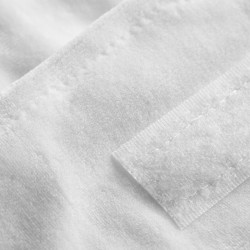 Banda cosmetica in velluto bianco 2