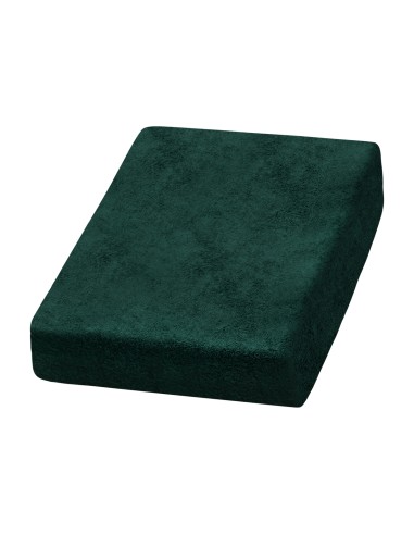 Lenzuolo di spugna verde bottiglia