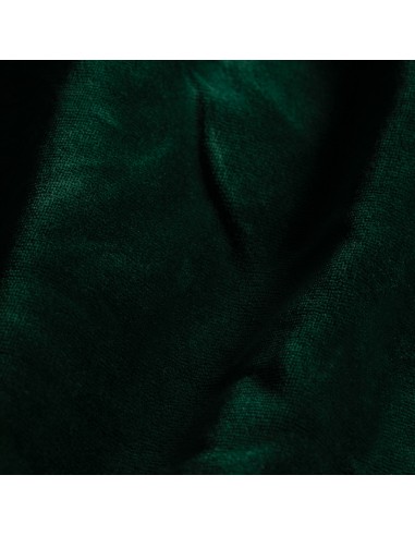 Lenzuolo da letto in velluto verde bottiglia