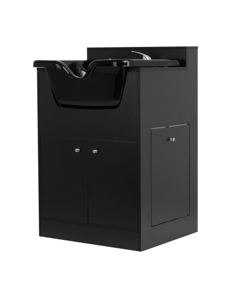 Gabbiano barber wash station BB06 nero